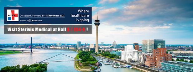 MEET STERIVIC AT HALL6, E64-9 AT MEDICA 2024 in 11-14 Nov
